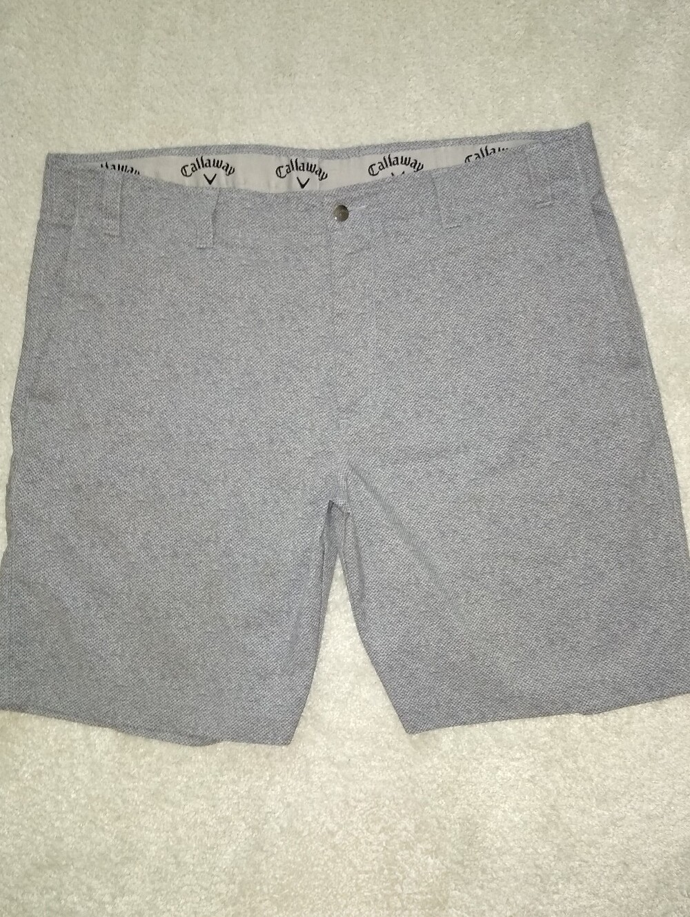 CALLAWAY GOLF GRAY SHORTS SIZE 40